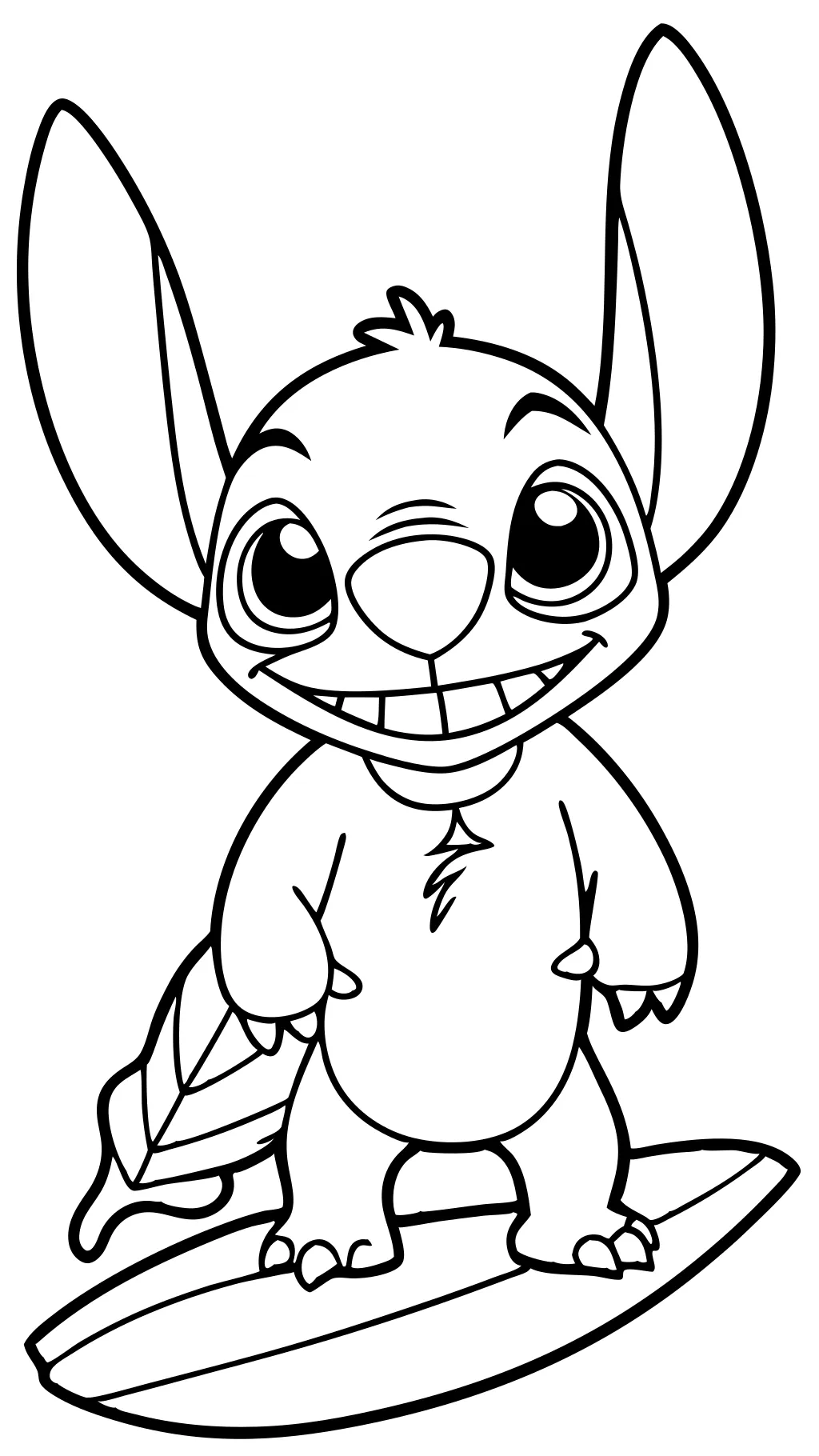 coloring pages of stitch